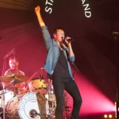 Keane on Pleasant Vally Stage at Cornbury Festival 6th July 2013