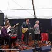 Dave Hanson Band - Caffe Nero Stage, Cornbury Festival 2016