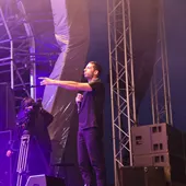 Example & DJ Wire on the Main Stage at The Big Feastival