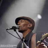 Maxi Jazz (former frontman of Faithless) on The Main Stage at The Big Feastival