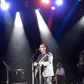 Chris Difford with Jools Holland and His Rhythm and Blues Orchestra - Pleasant Valley Stage, Cornbury Festival